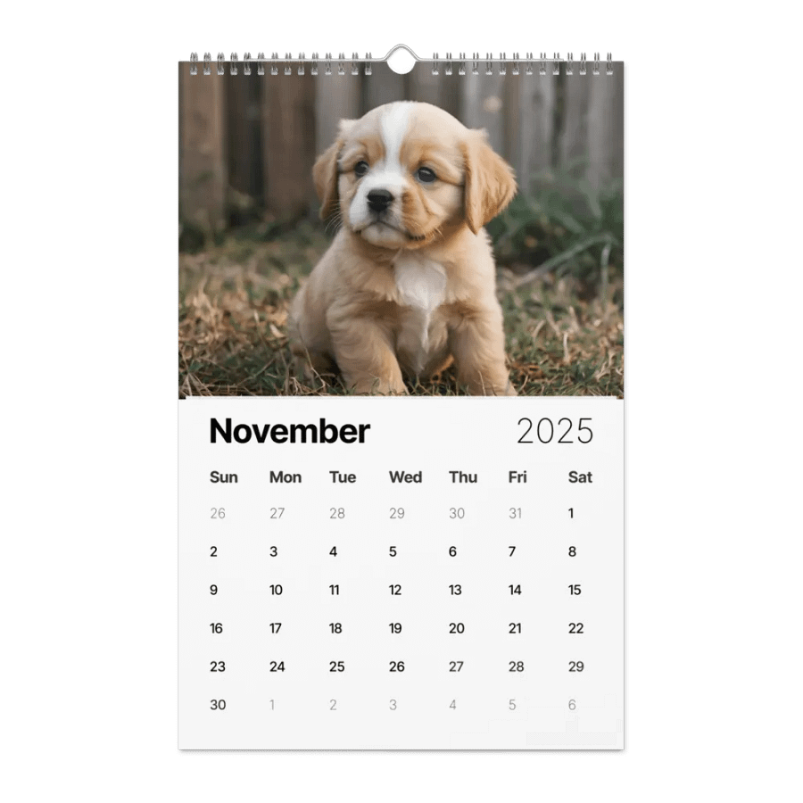 CZ229 Puppies Calendar product image (11)