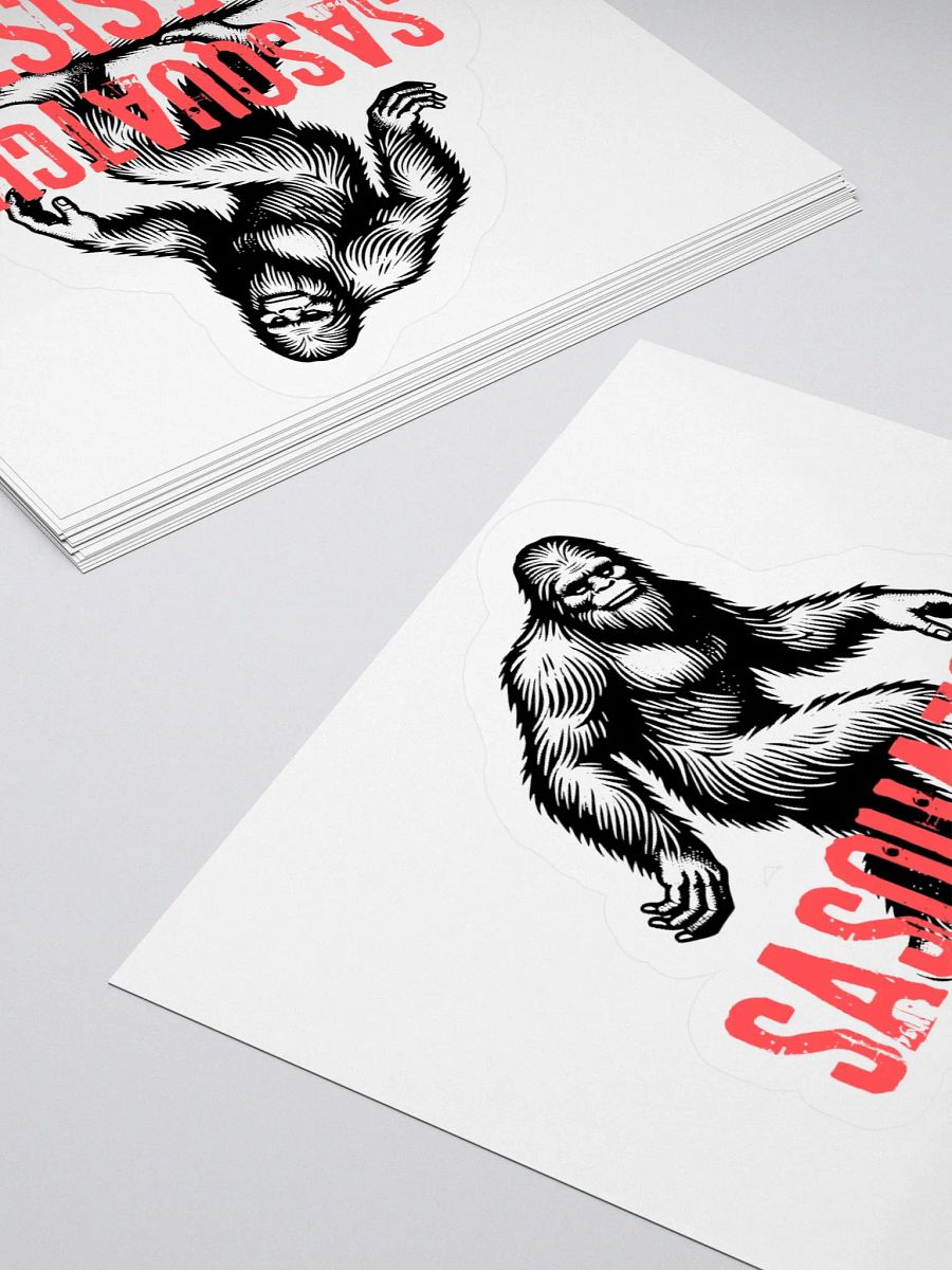 Sasquatch Resist Sticker product image (8)