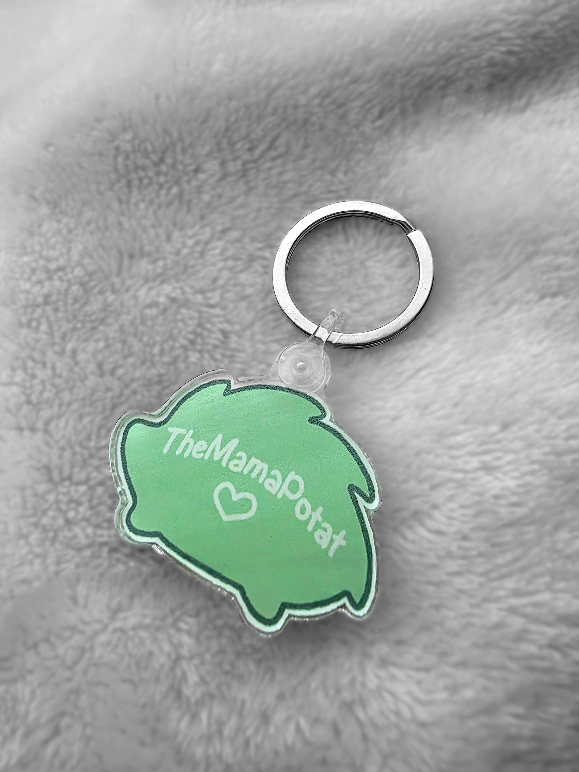 TheMamaPotat Logo Keychain product image (1)