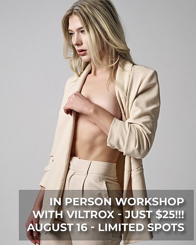 Attention Calgary photographers! I’m hosting an in-person workshop on August 16th with @viltrox.official / @thecamerastore  a...