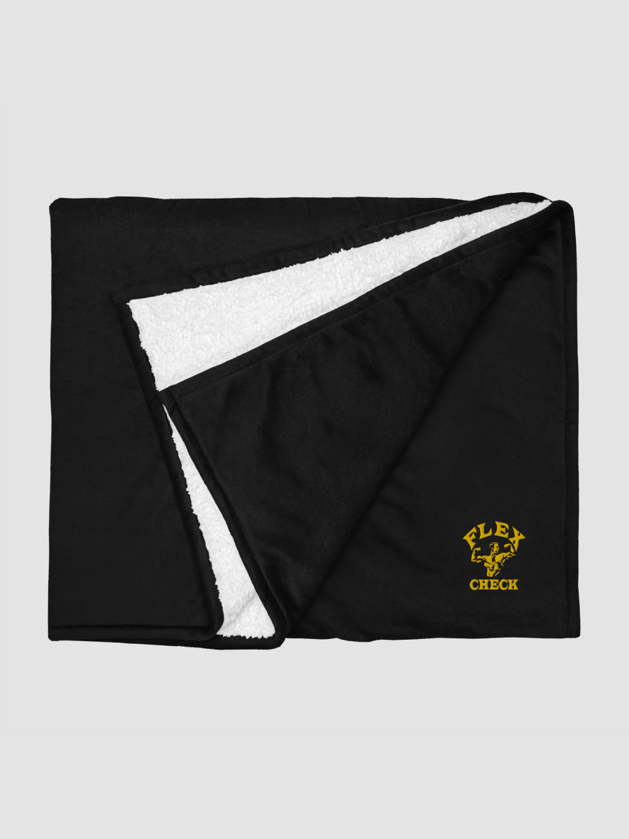 AuronSpectre FlexCheck Embroidered Premium Sherpa Blanket product image (3)