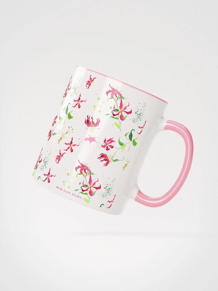 Flame Lily Ceramic Mug product image (2)