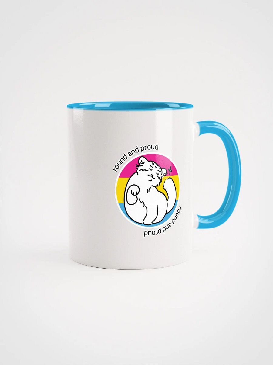 Round and Proud Manul Pansexual Version - Mug product image (2)