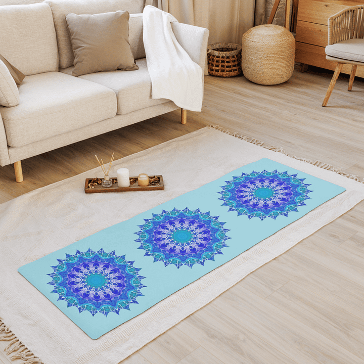 Azure Flower Mandala product image (1)