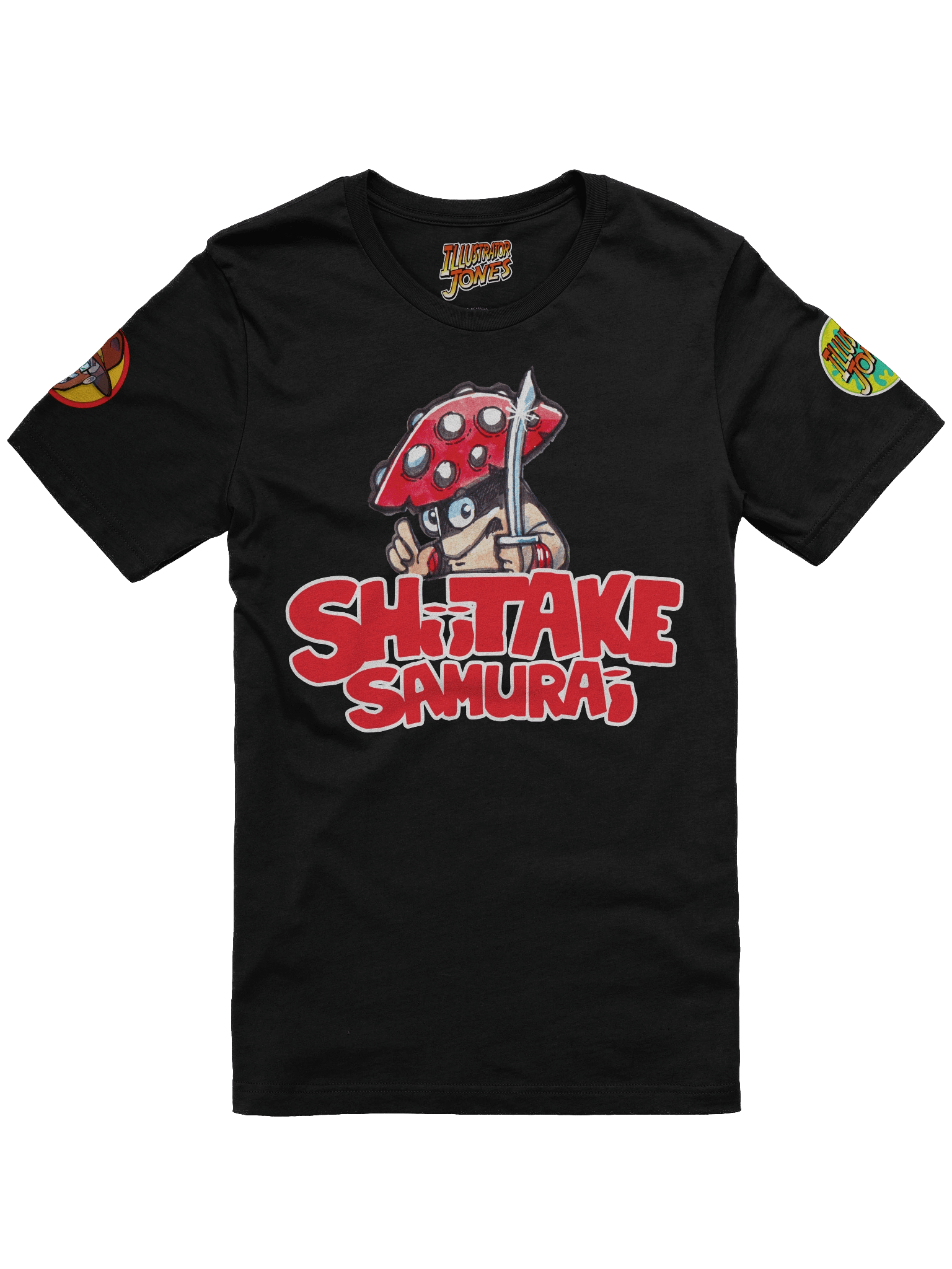 SHIITAKE SAMURAI T-SHIRT DELUXE product image (1)
