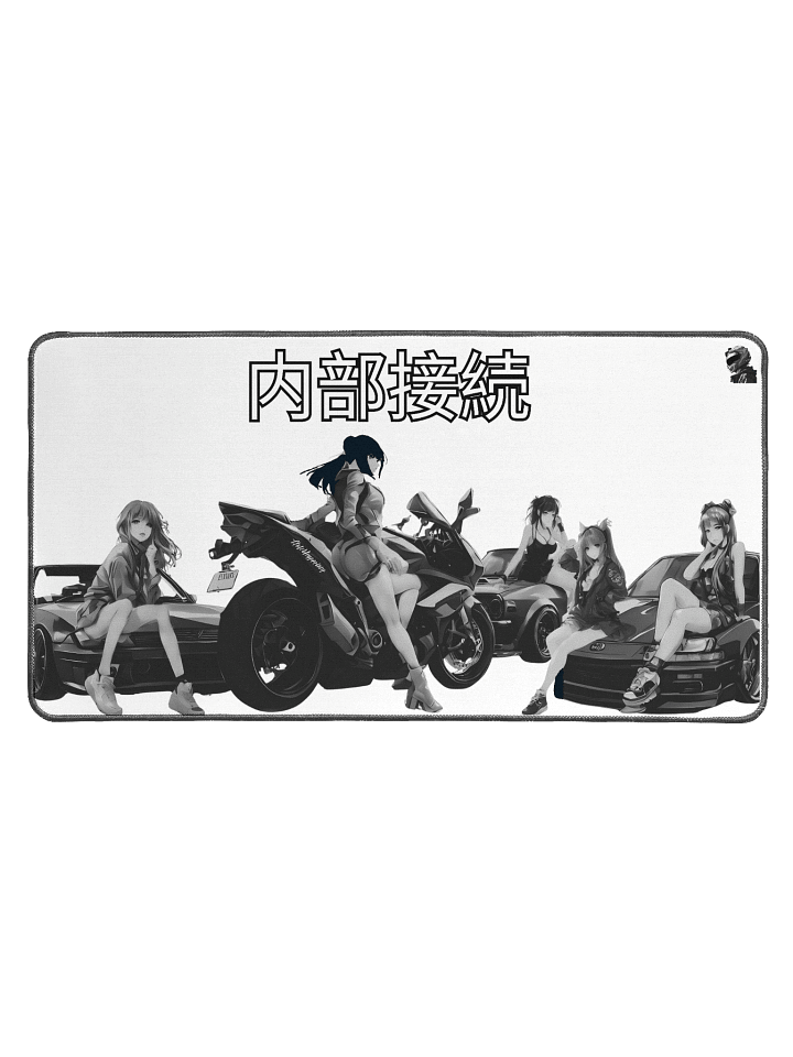 Clutch Greyscale Desk Mat product image (1)