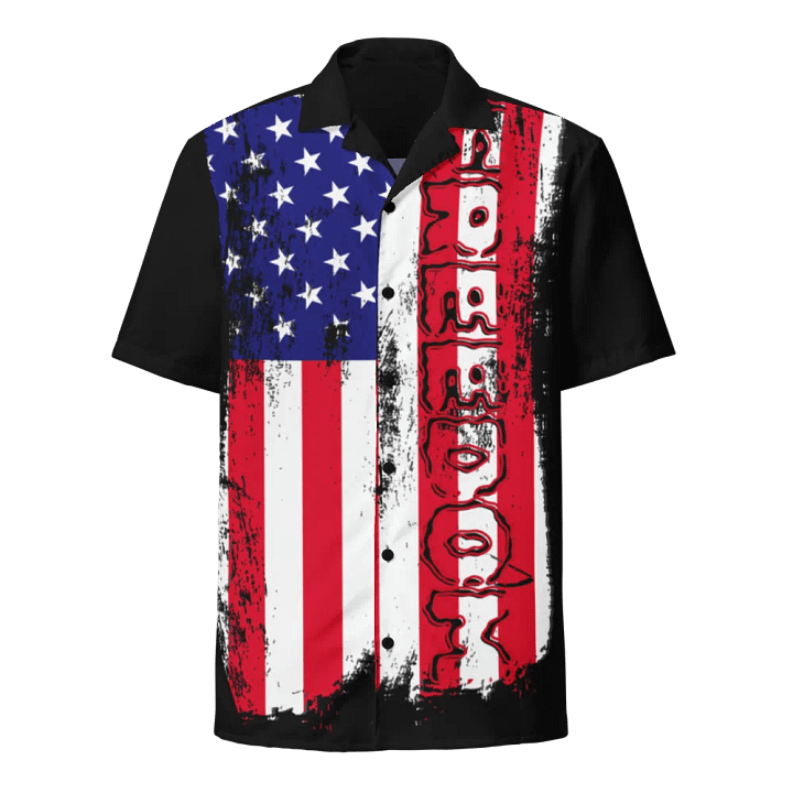 Freedom Flag Hawaiian Shirt *XXL Sizes* product image (2)