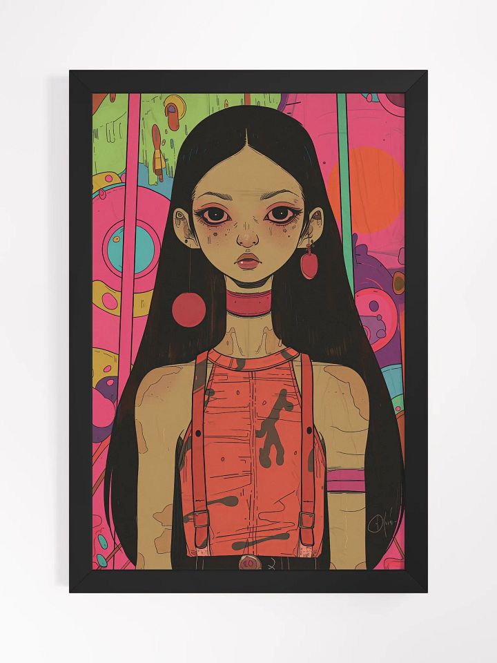 Bold Expressions: Pop Art Teen Poster Framed product image (2)