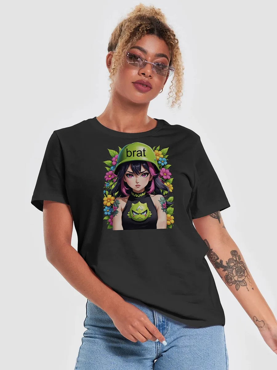 Brat Army Girl - Bella Canvas Women's Supersoft Relaxed-fit T-Shirt product image (1)