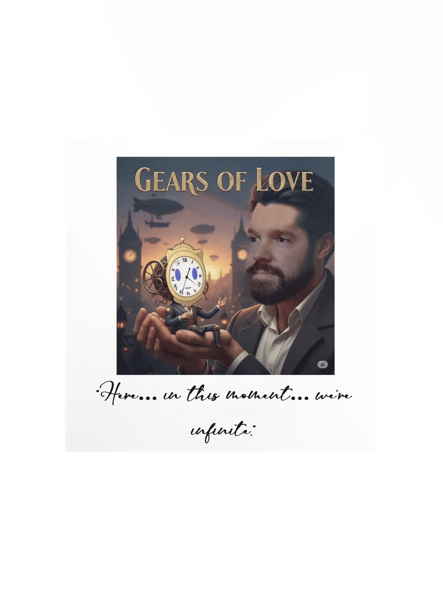 Gears of Love Print product image (1)