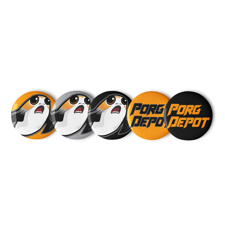 Button Pack - Porg Depot Logos product image (5)