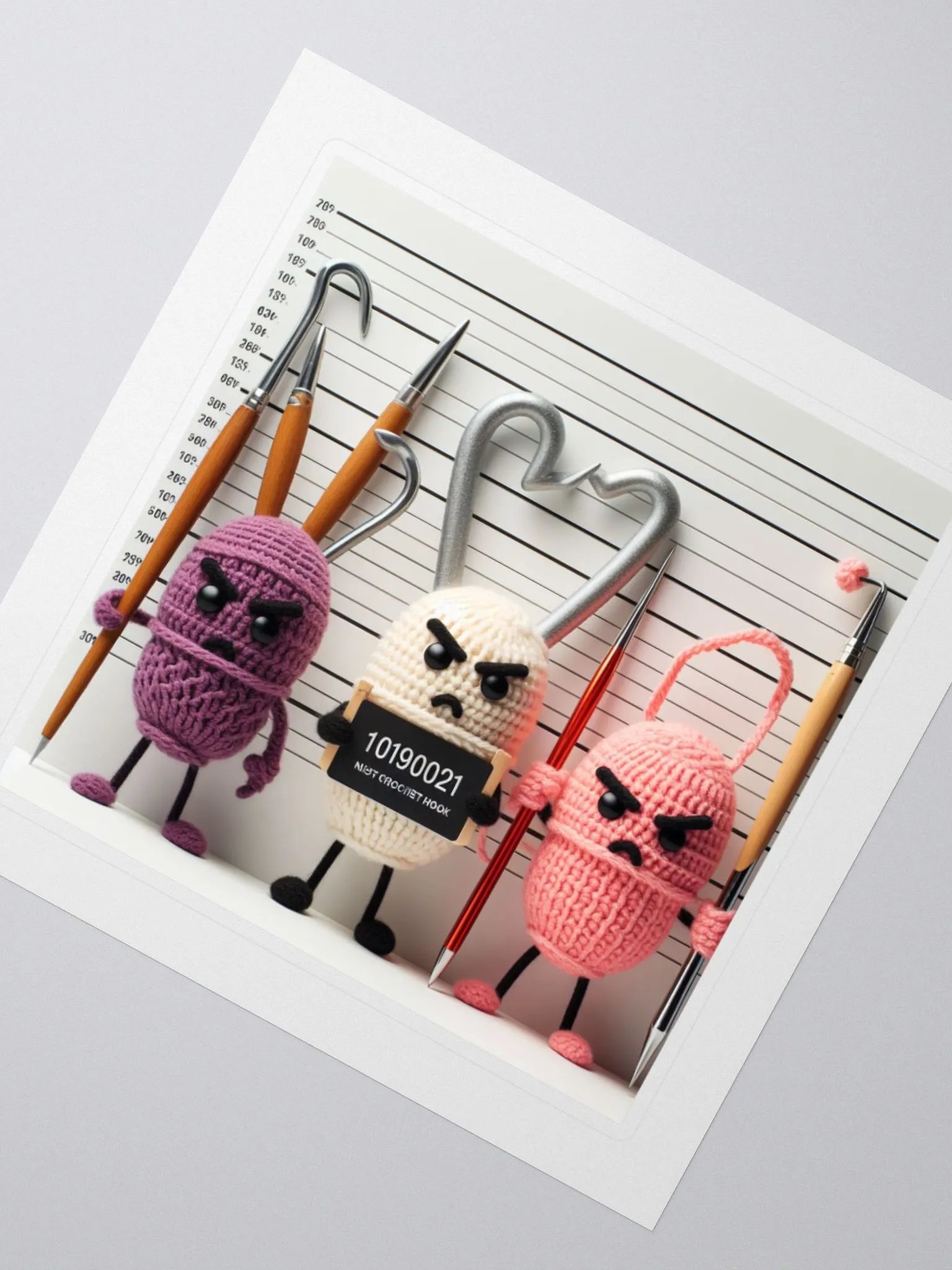 Bad Yarn Bandits 2 Kiss Cut Stickers product image (2)