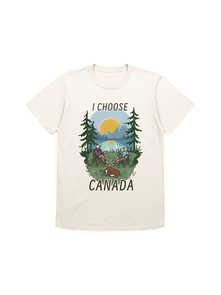 I CHOOSE CANADA graphic T by Claus Kellerman POV product image (1)
