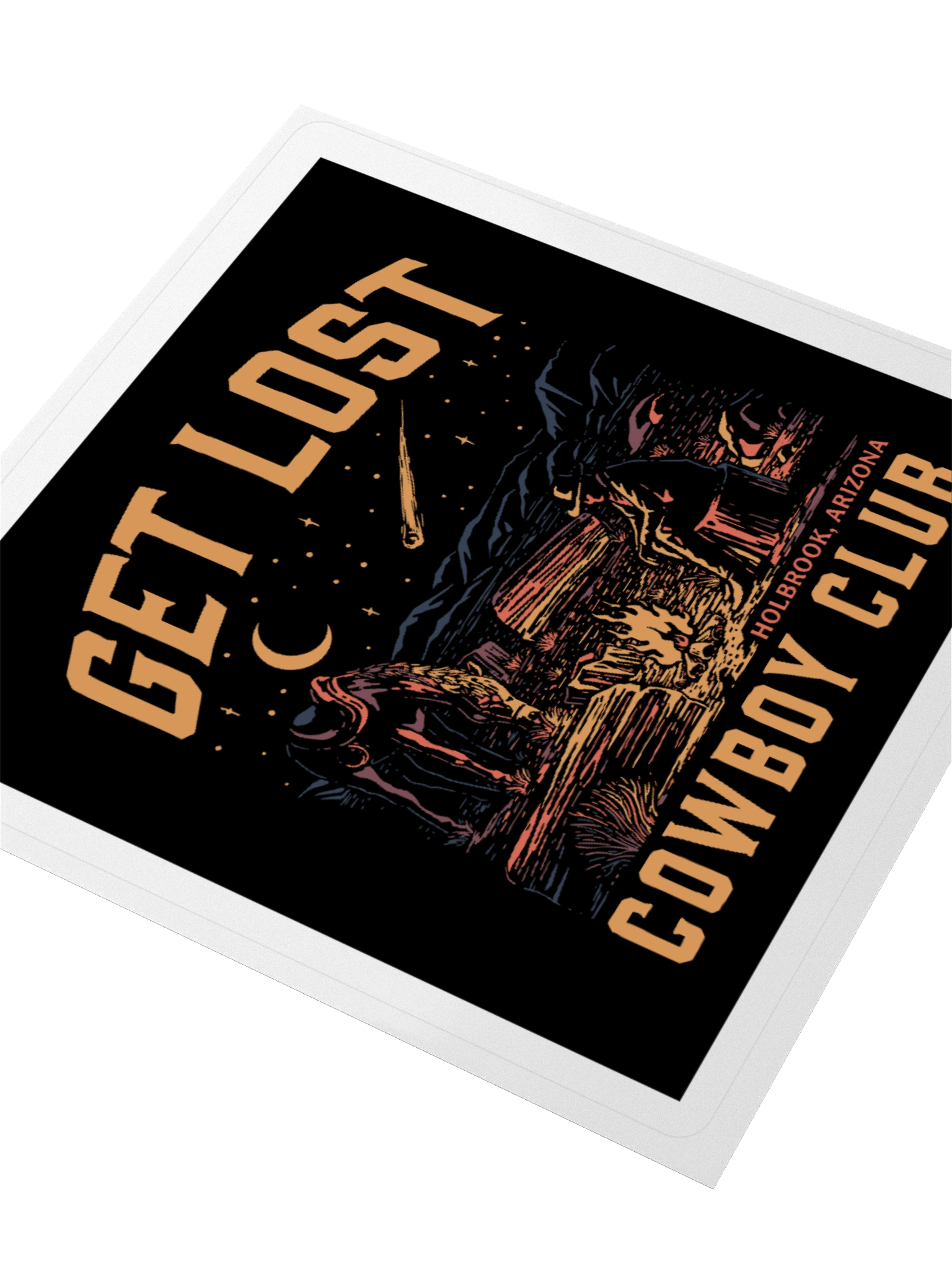 Cowboy Club Sticker product image (8)