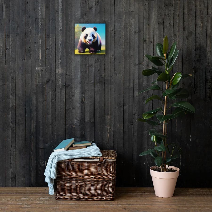 Cute Panda Digital Painting - v1 product image (3)