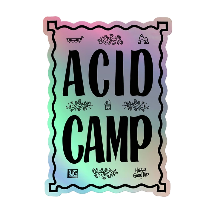 Acid Camp Sticker product image (1)