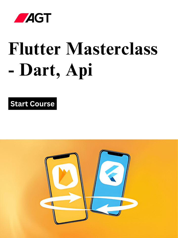 Flutter Masterclass - (Dart, Api & More) product image (1)