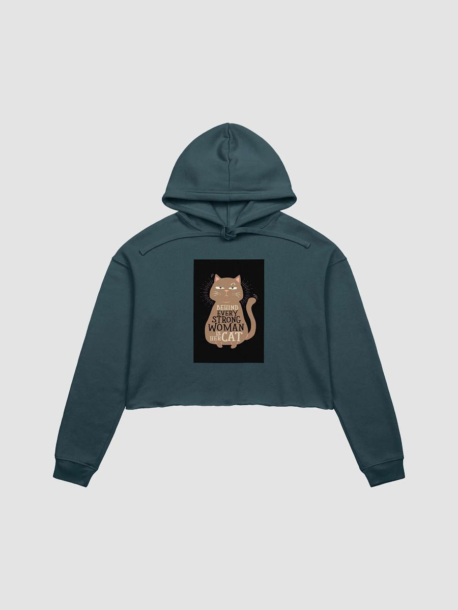 Feline Empowerment Crop Hoodie product image (4)