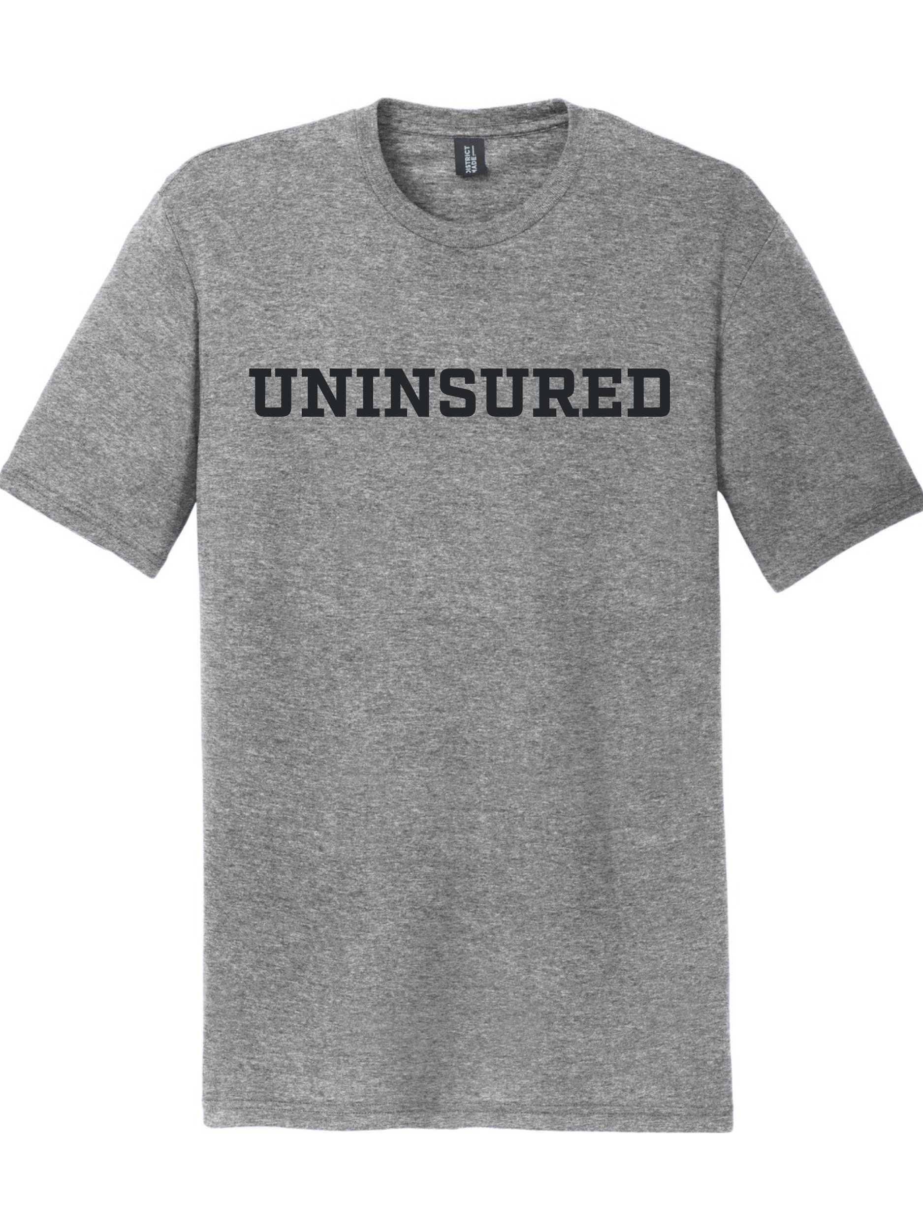 Uninsured Shirt - Black product image (1)