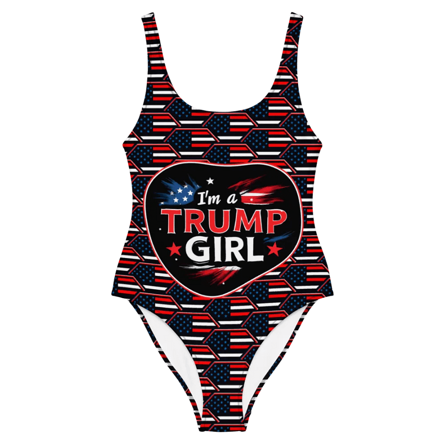 Women's One-Piece Swimsuit: Trump Girl product image (3)