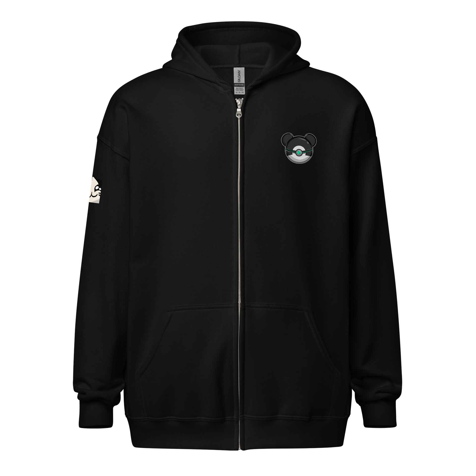 Panda UwU Zip up Hoodie product image (1)