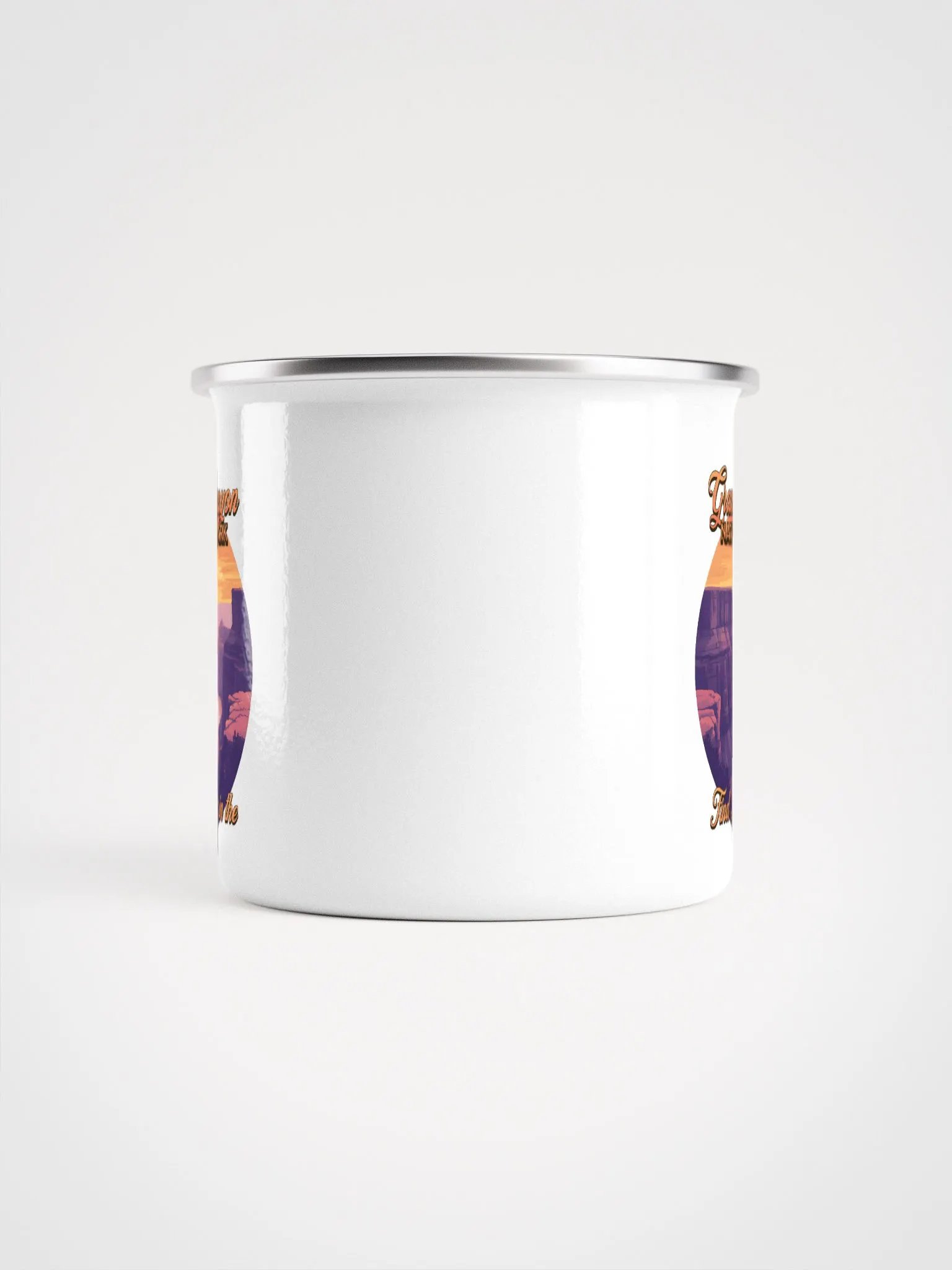 Grand Canyon National Park, Wild Beauty Enamel Mug product image (5)