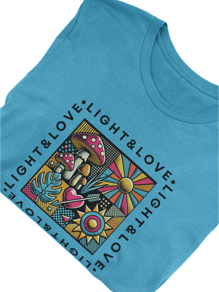 Light & Love Tee: Pop That Art Style product image (1)