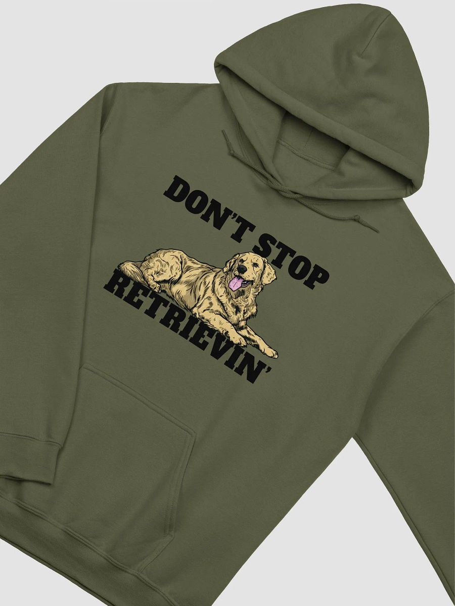 Don't Stop Retrievin' Hooded Sweatshirt of a Golden Retriever | Funny Hoodie for Goldie Paw-rents product image (17)