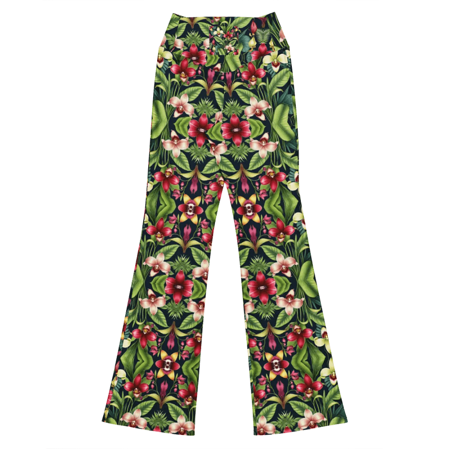 Blossom Kaleidoscope Flare Leggings product image (9)