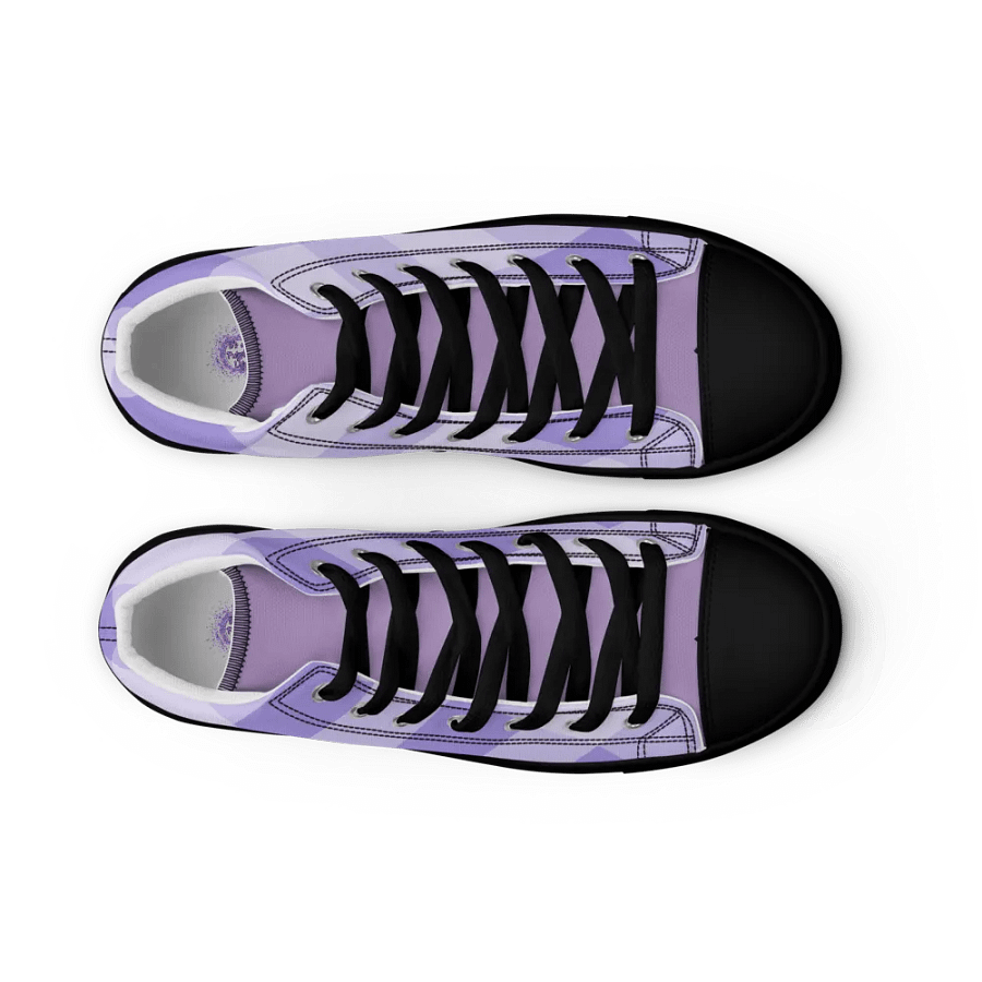 Women's Lavender Diamonds High Tops product image (9)