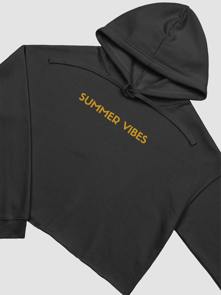 Summer Vibes Women Crop Hoodie product image (12)