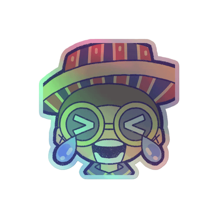 Holographic Sticker Sheet - :HatKid_Laugh: product image (2)