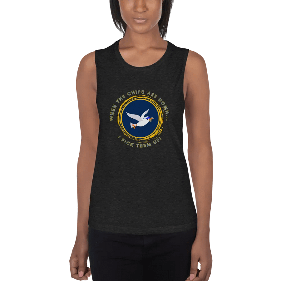 When the Chips are Down I Pick Them Up! Tank Top product image (1)