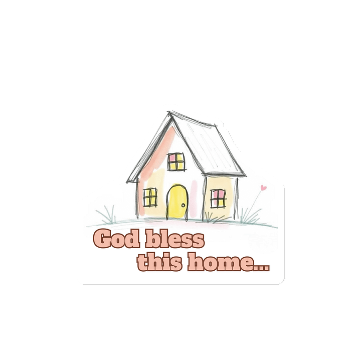 Blessed Home Die-Cut Magnets product image (2)