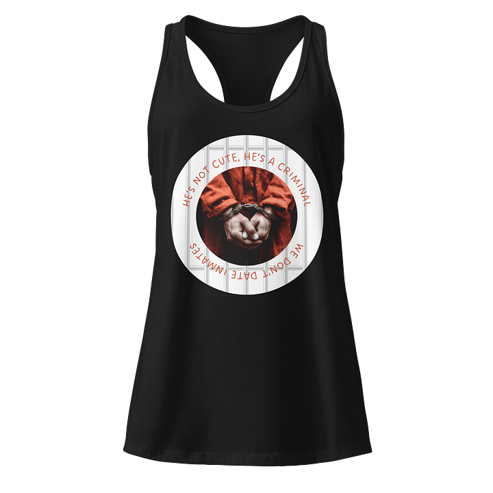 “He’s Not Cute, He’s a Criminal” Tank Top product image (1)