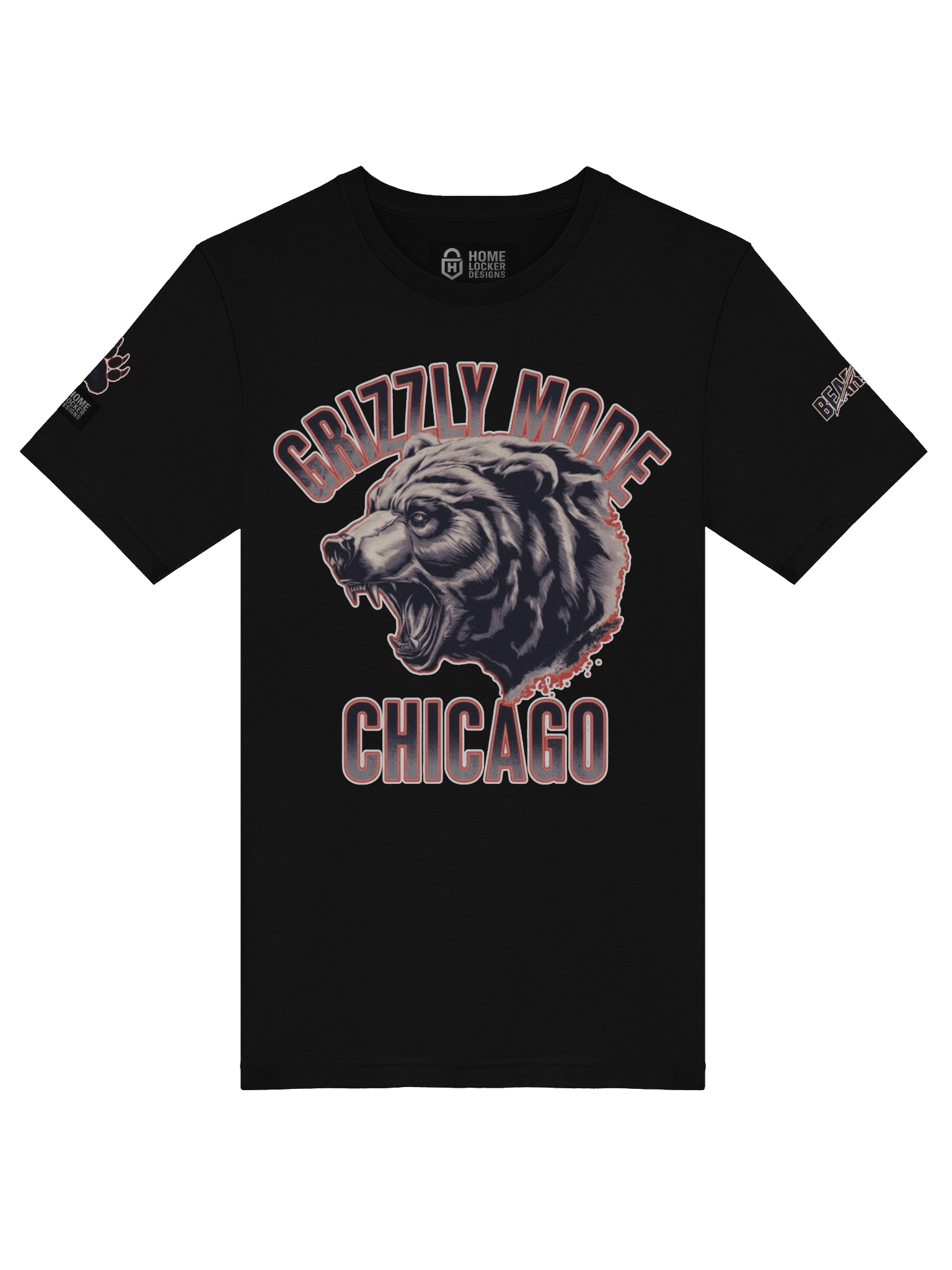 Grizzly Mode T-Shirt | Chicago | Football | Home Locker product image (5)