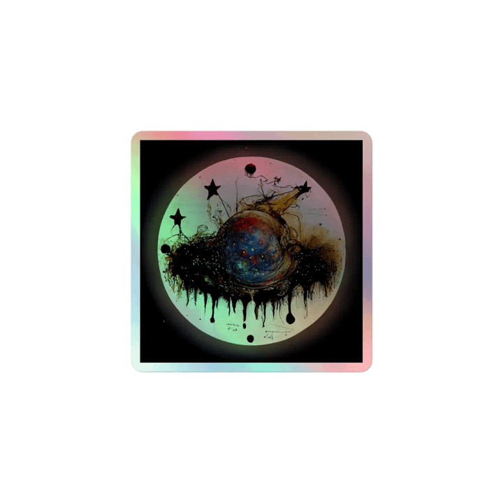 Cosmic Chaos Holographic Sticker Set product image (1)