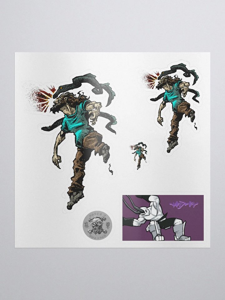 LampreyMan Sticker product image (1)