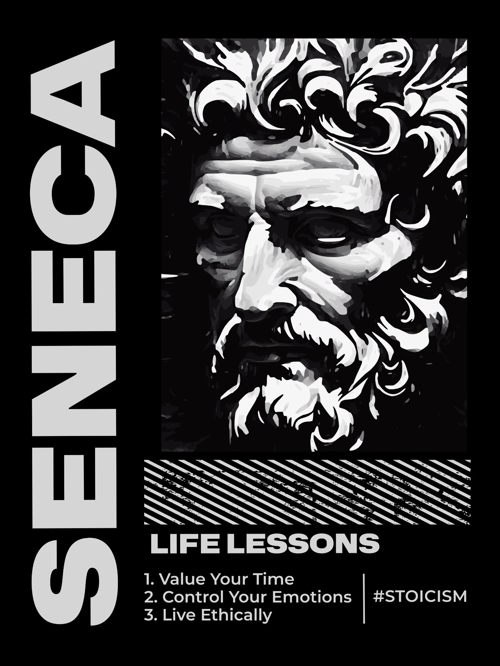 Seneca Life Lessons Matte Paper Poster product image (1)