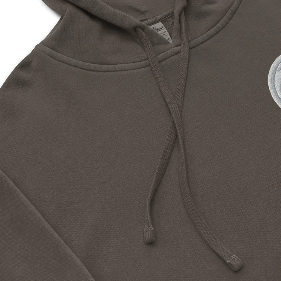 In My Head (L.C. grey bubble design 2) embroidered pigment hoodie product image (8)