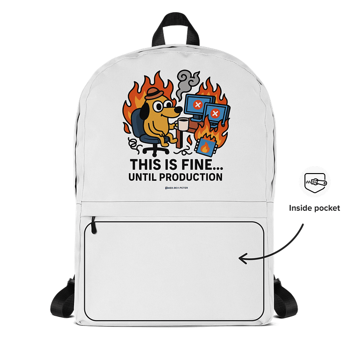 This Is Fine (DevOps Edition) product image (2)