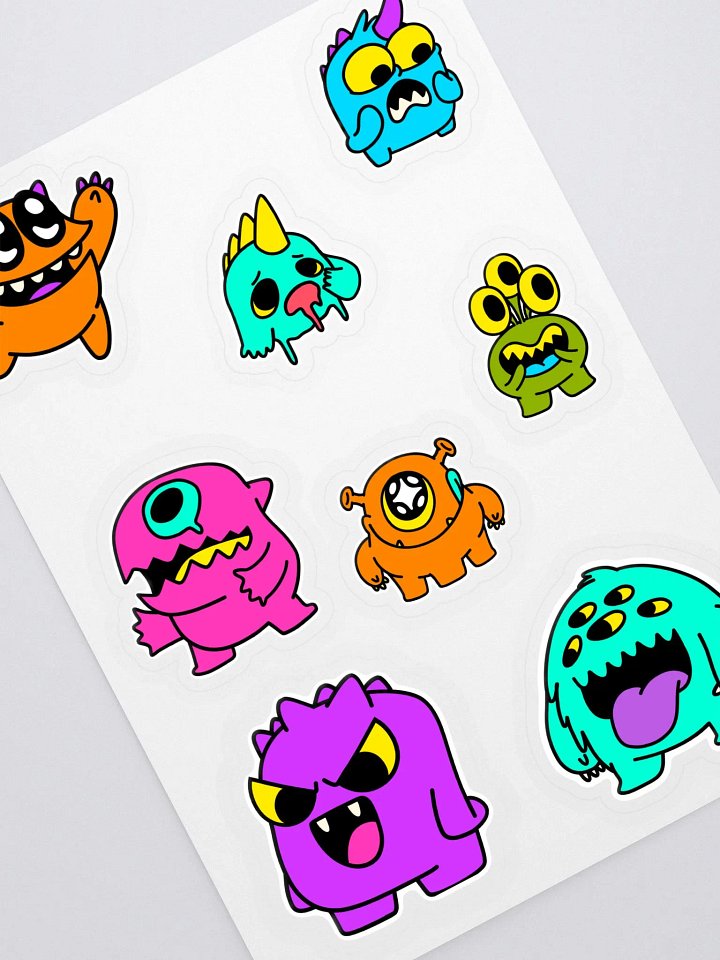 Wish Monsters Sticker Pack product image (2)