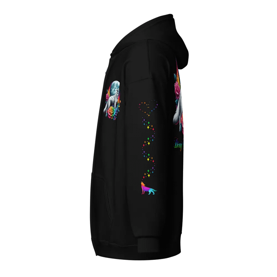 Pride Howl Unisex Zip Hoodie product image (22)
