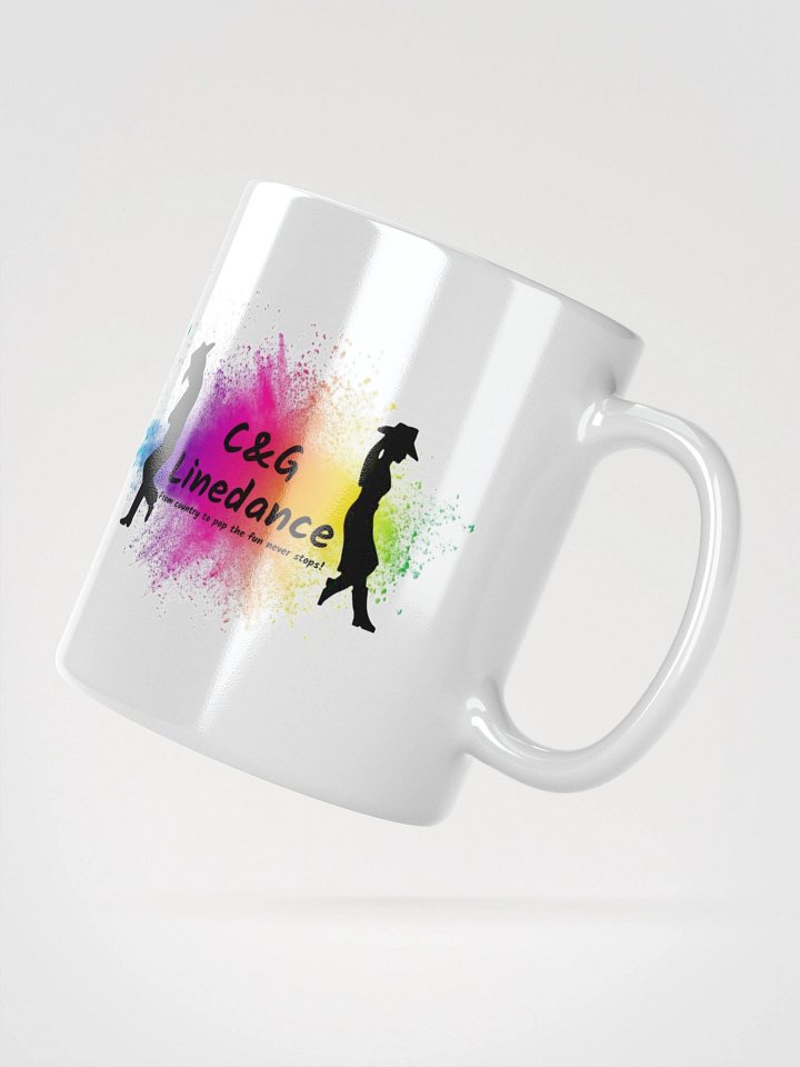C&G LineDance White Mug product image (2)