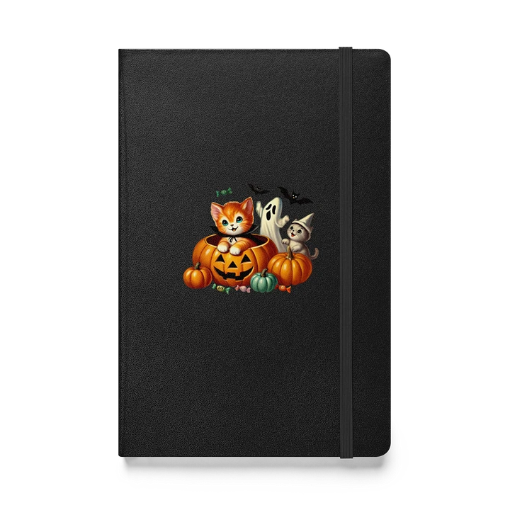 Kittens and Ghost Hardcover Notebook product image (1)