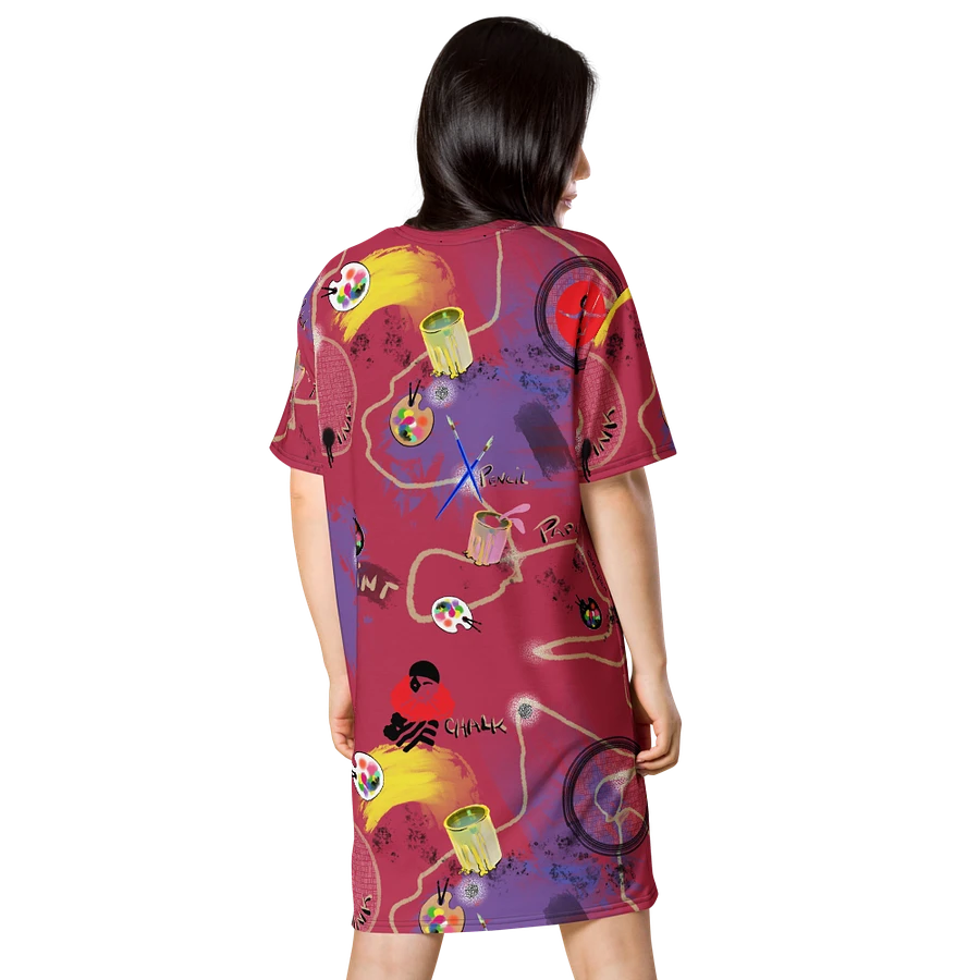 AbstractWear#3 T-Shirt Dress product image (3)