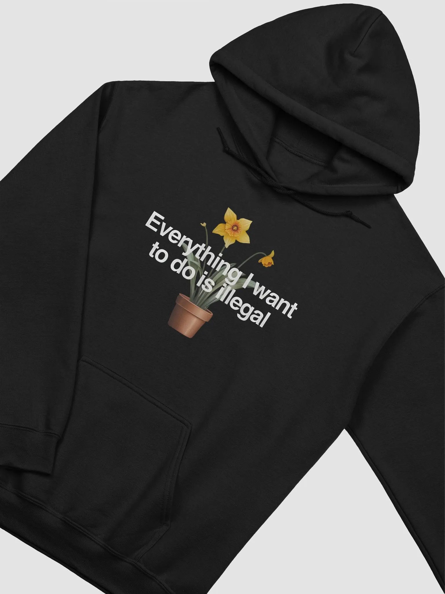 Everything I Want To Do Is illegal Hoodie product image (2)