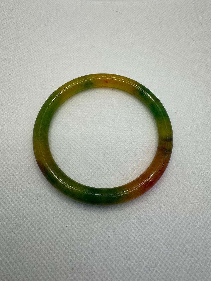 Multi-Color Jade Bangle Bracelet product image (1)