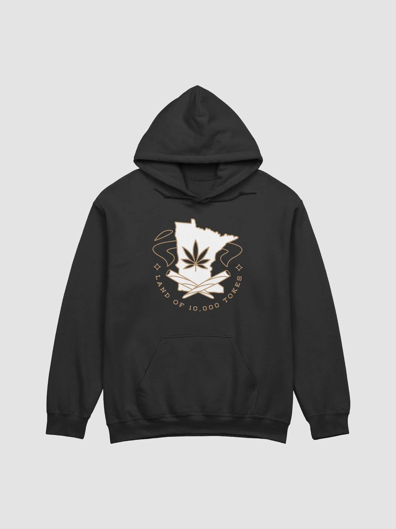 Land of 10,000 Tokes ✧ Minnesota Cannabis Hoodie product image (2)