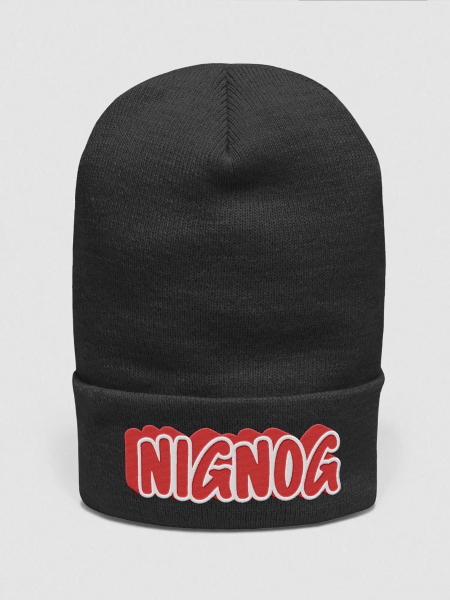 RED NigNog Beanie product image (1)